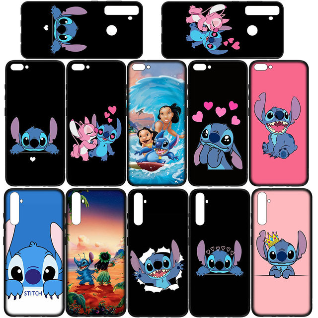 Capa de telefone bonito de anime dos desenhos animados Lilo Stitch para  Xiaomi Redmi Note 11 10 9 8 Pro 9S 10S 11S 9A 9C NFC 9T 10A 10C 8A -  AliExpress